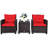 Chunn 2 - Person Patio Conversation Set with Cushions-329014500-268894460
