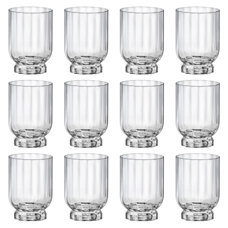 Florian Double Whisky Glasses, 300 oz.