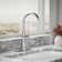 Kohler Crue Single Handle Pull Down Kitchen Faucet with Three-Function Pull Down Sprayer