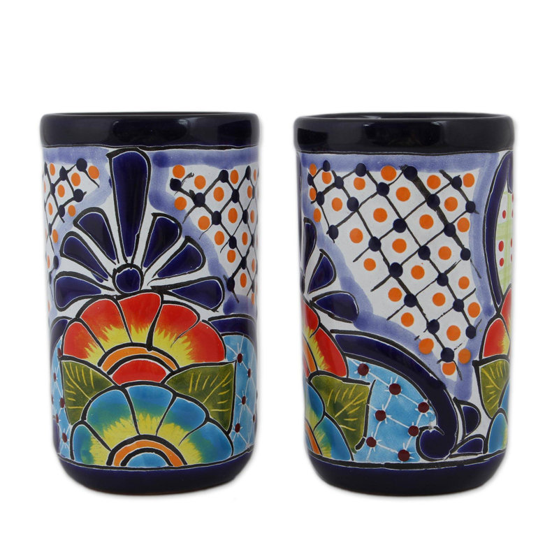 Embiid 13oz. Ceramic Drinking Glass Set