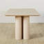Table de salle à manger saine en bois massif-1634854329