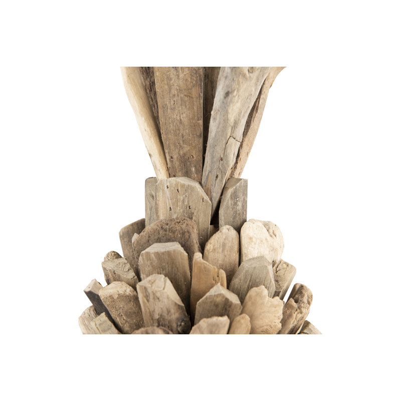 Decorative Driftwood Pineapple Figurine