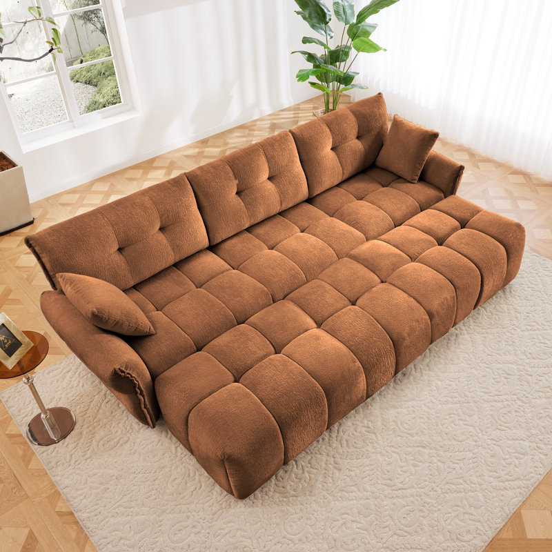 Canapé modulaire, Orange