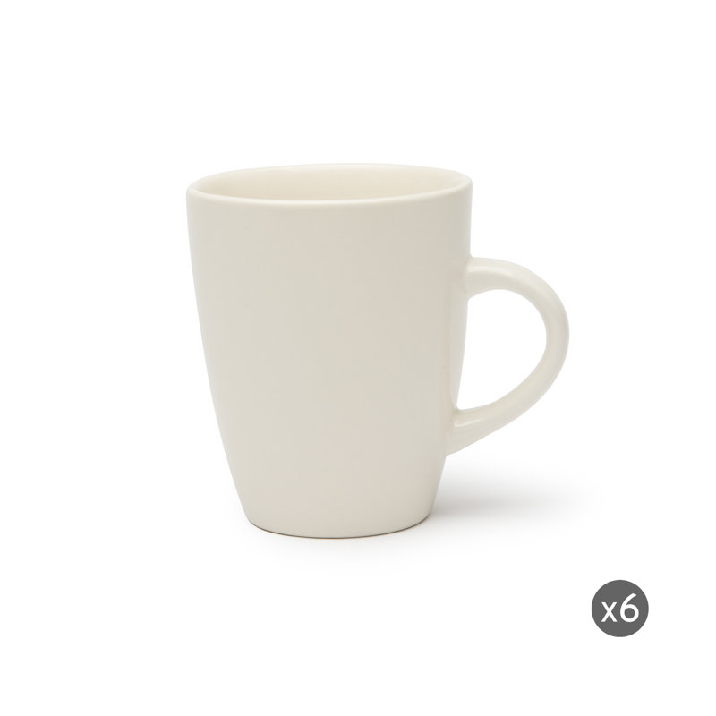 Fashion White Ceramic Coffee Mug