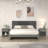 Aimaan 20.3" 1 Drawer Nightstand-2077176704