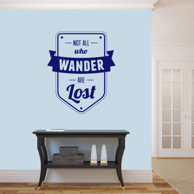 Text & Numbers Non-Wall Damaging Wall Decal