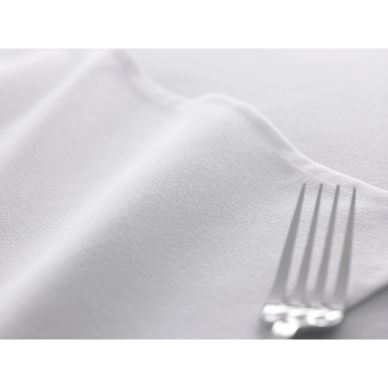 Tablecloth, 132 cm W x 132 cm L, White