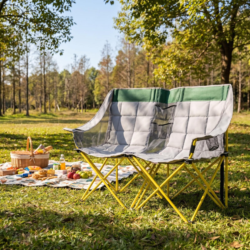 Outsunny Loveseat Style Camping Chair