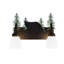 Rustic Lodge 2 - Light Vanity Light-124967275