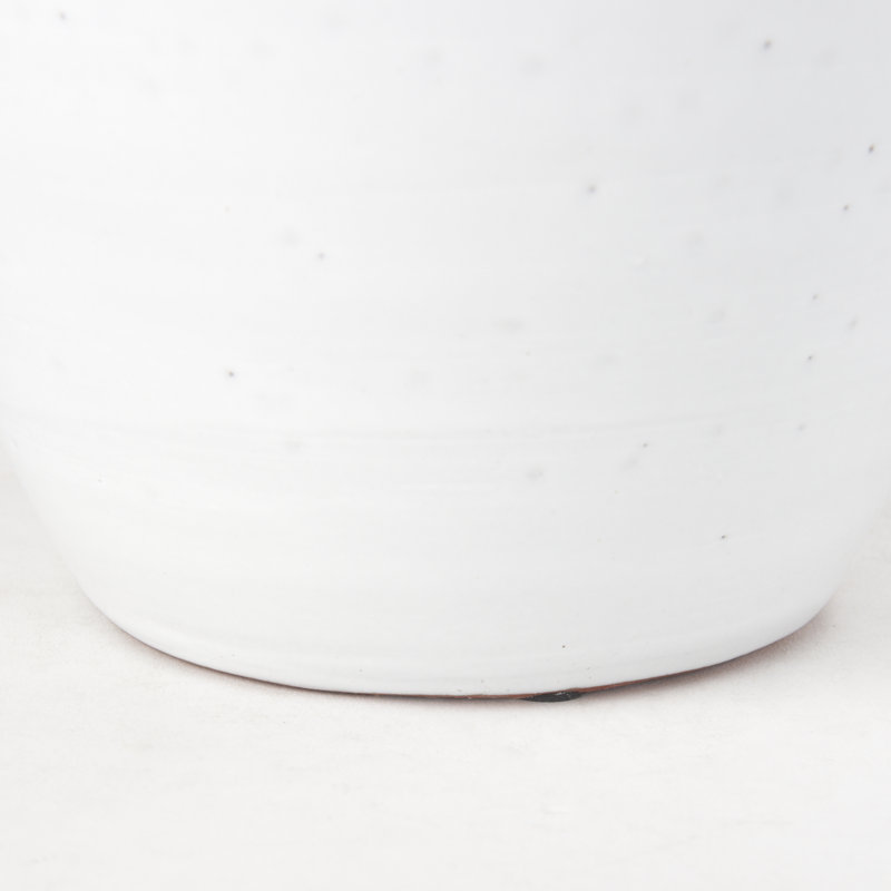 Vase de table en céramique Watson, H 13,58 po x l 8,46 po x P 0,85 po