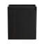 Lavabo de salle de bain de 16 po pour petit espace, armoire moderne noire et facile à entretenir avec de la céramique pour la salle de bain, armoire, propre-1422545279