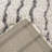 Knowles Cream Modern Striped Area Rug-380256120