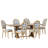 Holli 6 - Person Extendable Trestle Dining Set-298689103