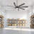 100" Extra Large Industrial Dimmable Ceiling Fan With LED Lights And Remote Control-1815354105