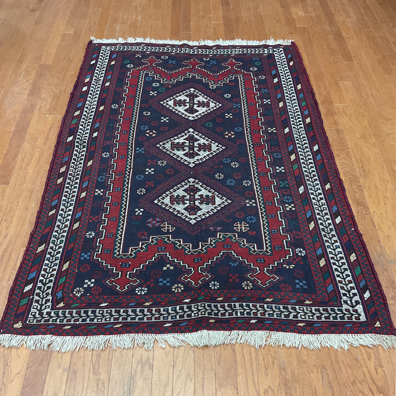  Tapis en laine Soumak fabriqué à la main