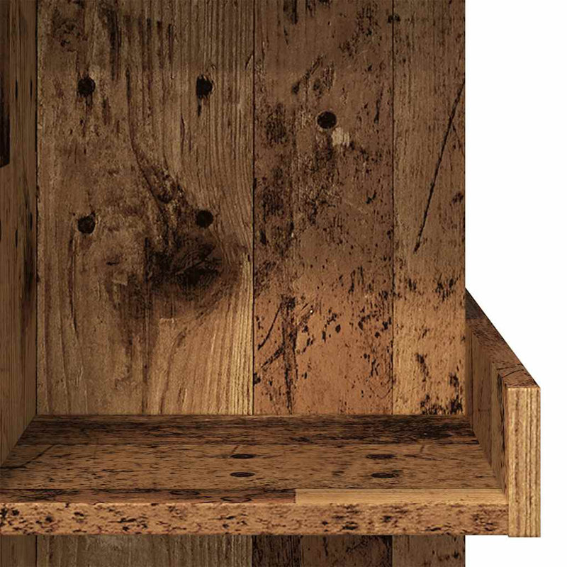 Esstisch Bar Table with Storage Rack 100x48x101.5 cm, Reclaimed Wood