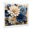 «White and Blue Dahlia Symphony I», reproduction sur toile