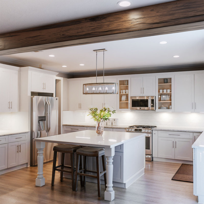 Premium Cherry Faux Wood 8' Riverwood Ceiling Beam