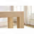 Farmhouse Rectangular Dining Table for 4-6