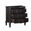 Table de chevet 3 tiroirs noir antique-1219598711