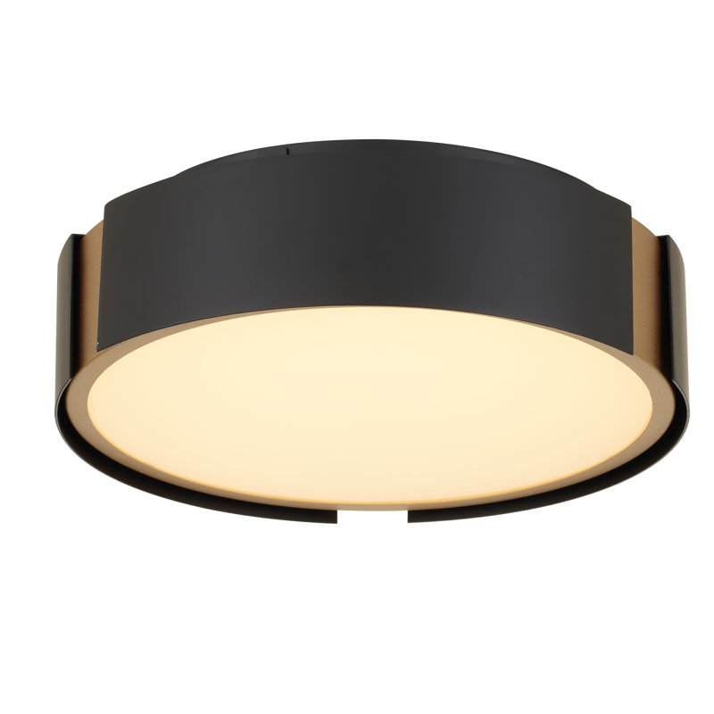 Plafonnier encastré 1 lumière DEL Meastro, H 3,75 po x l 10 po x P 10 po