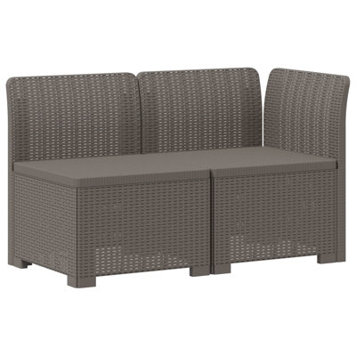 117 cm W Patio Sofa