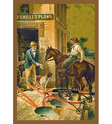 « oliver réfrigéréed chasses », publicité rétro