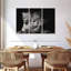 «Lion and Lioness Mates», reproduction d'art sur toile-92829467