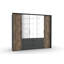Arielle 5 Door Manufactured Wood Wardrobe-71171435