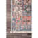 Afreena Oriental Blue/Orange Area Rug