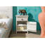 Kashmir 45cm W Solid Wood Bedside Table-62791700