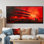 Rouge et noir, salle de concert symphonique II, art mural