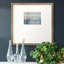 «Blue and Gold Abstract», reproduction encadrée-88071093-88466679
