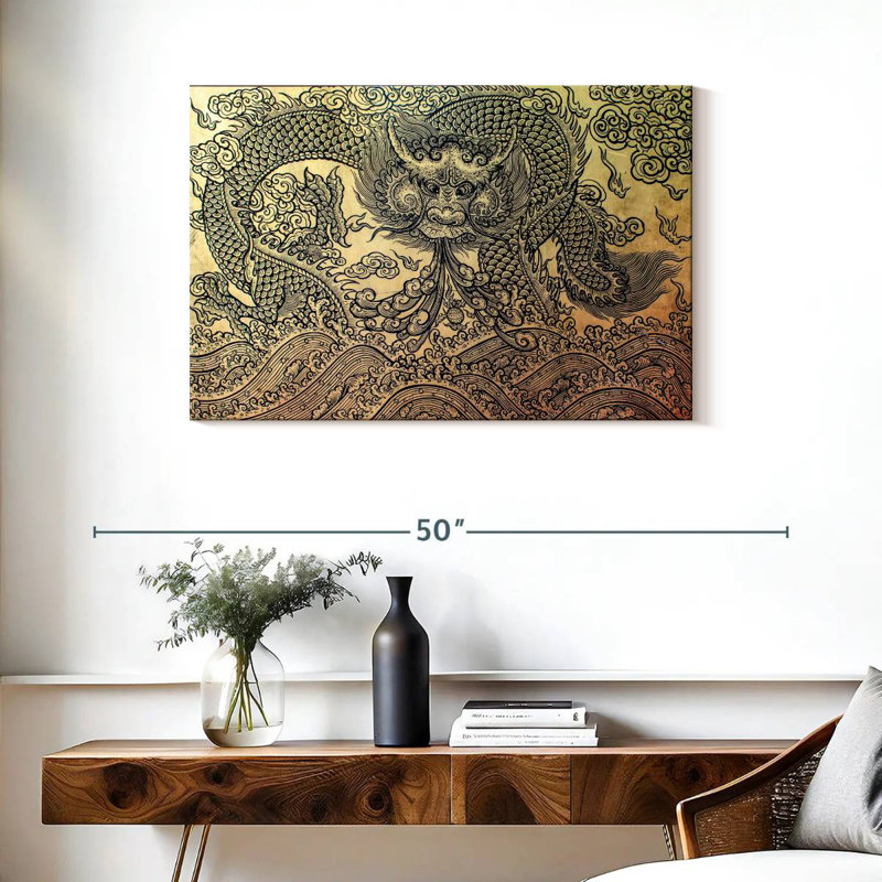 Brampt Legendary Dragon, 24" H x 36" W