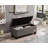 Khattabi Fabric Upholstered Storage Bench-1433915305
