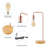 Wood Desk Lamp