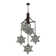 Beaudin 5 - Light Geometric Chandelier