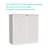 Outdoor 34.3"W x 36.2"H Plastic Vertical Storage Shed With One Shelf-55204847