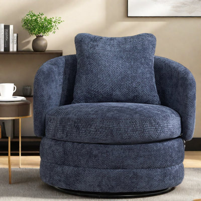 Méridienne pivotante en tonneau Chenille