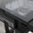 Hand Crank Adjustable Drafting Table Drawing Desk With 2 Metal Drawers WITH STOOL