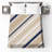 Beige Navy Stripes Quilted Bedspread All Sizes-128503478