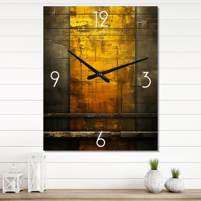 Horloge murale rétro Golden Golden