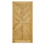 Waldo Solid Oak Wood Barn Door-364872833