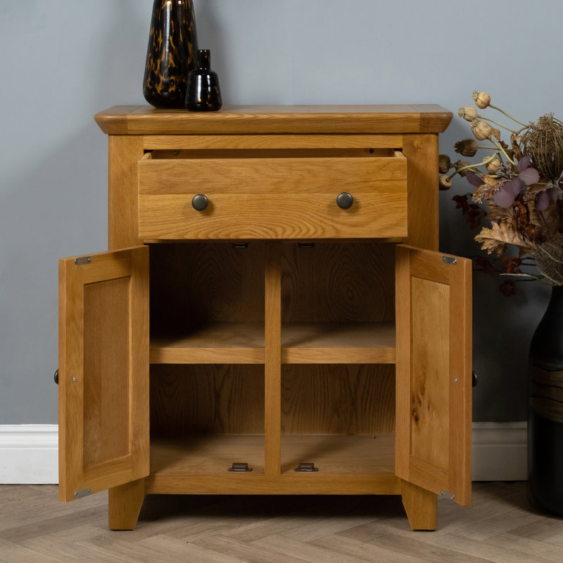 Denice Solid Wood Accent Cabinet