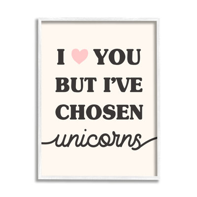 I Love You But Unicorns