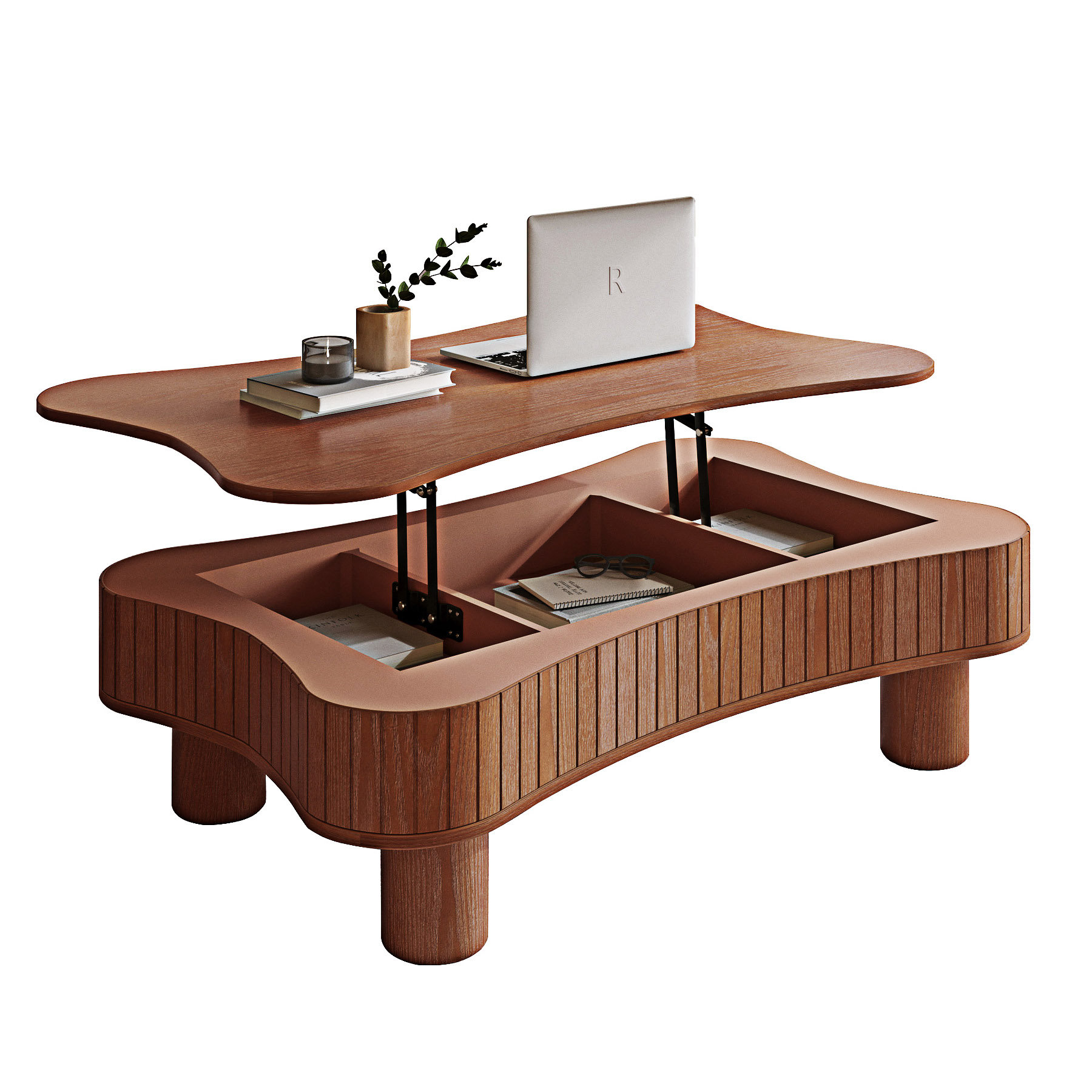 Latitude Run® Lift Top Coffee Table with Hidden Storage | Wayfair