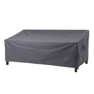 Premium Rip Stop Patio Love Seat Sofa Cover Waterproof, 87"(W) × 37"(D) × 35/26"(H), 3-Year Warranty