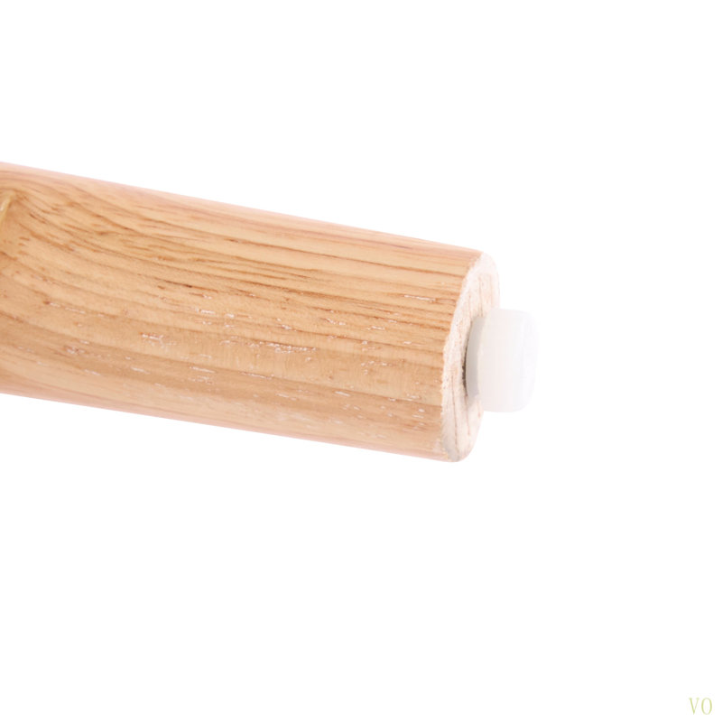 Tabouret de bar d'intérieur rembourré Talia, Naturel