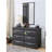 Cargo Gunmetal Finish Dresser