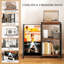 84 cm W Steel Bedside Table